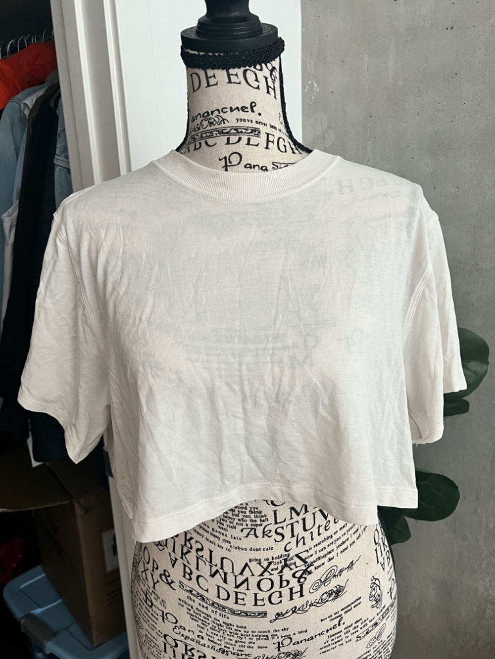 Lululemon All Yours Cropped T-Shirt (I have other colors listed on my page)